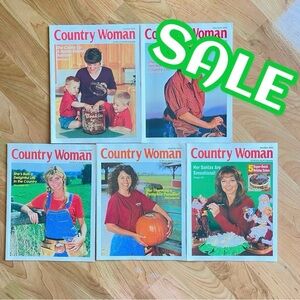 Vintage Country Woman 2004 Magazine Lot of 5